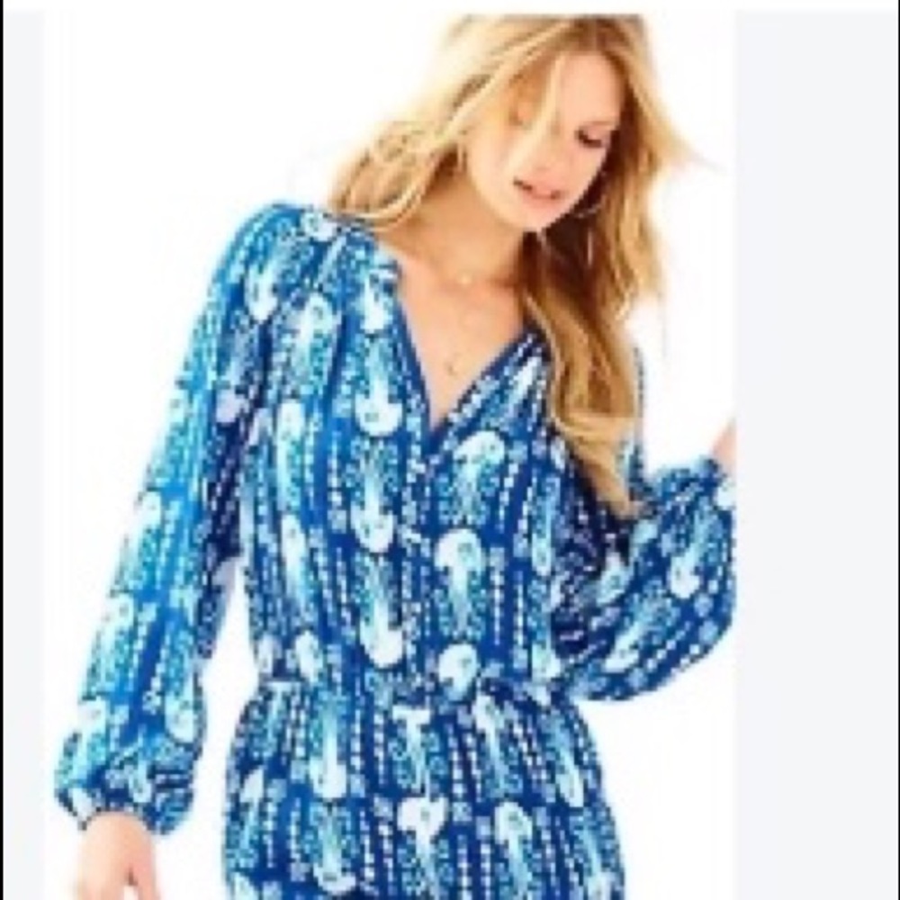 Lily Pulitzer Elsa Romper size Small